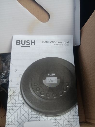 bush portable cd player