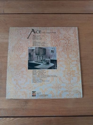 ACE - Time For Another. original 1975 UK pressing. Album, LP Vinyl Record. British Pub Rock.