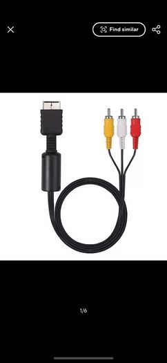 Play Station 1 2 HDMI / RCA cable Video Image