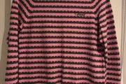 VANS Soft pink/grey striped jumper (Uk10)