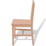 Seven Piece Dining Set Pinewood Image 5