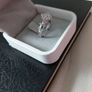 Stunning White gold with diamonds Engagement Ring Image 4