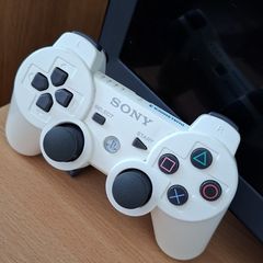 Ps3 White Dualshock 3 Controller x1