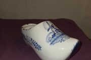 Delft Blue Ceramic Clog