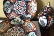 Vintage Gold Imari Set