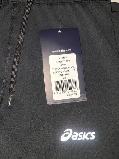 SALE!  Asics Black Knee-Length Performance Leggings