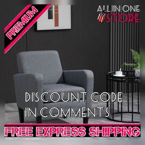 SALE Modern Fabric Accent Chiar Club Armchair Sofa with Padded Seat (FREE SHIPPING)
