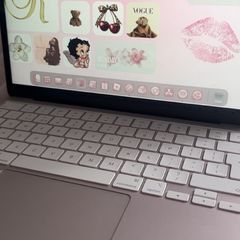 blush pink macbook neo
