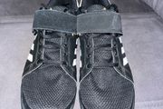Black and white adidas Power Perfect Weightlifting Shoe