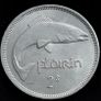 Ireland - 1966 - Florin - Salmon - KM.15a - [2537] Image 2