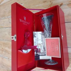 Vintage Limited Edition Six Geese A-Laying Waterford Crystal Flute.
