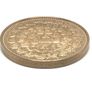 Vintage bronze 25th coronation anniversary medal Image 6