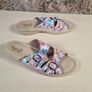 womens PAVARELLA sandals slip on flip flips 2 strap Size UK 7 EU 40 made in Italy (AT1) Image 9
