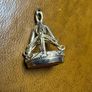10k Gold Carnelian Set Watch Fob/Pendant Image 3