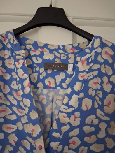 Mint Velvet Floral Top - Size S Fits UK 10 to 12 - New Without Tags