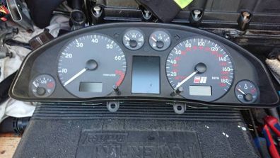 Audi s6 c5 V8 4.2 40v speedometer. Dashboard speedo cruise control stalk quattro saloon estate allroad parts breaking