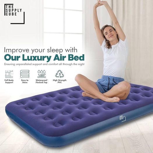 NEW SALE |  Double Airbed, Blow Up Bed with Pump | Air bed, Airbed Double, Blow Up Bed Double, Double Air Bed, Double Air Mattress, Air Mattress Double, Camping Mattress Double For All Occasions