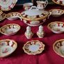 Rare 45 Piece Royal Albert Lady Hamilton Bone China Gold Gilt Dinner And Tea Service / Set For 6 Person Setting Made In England Image 4
