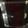 Ariette Button Accordion, Black with Red Bellows Image 5