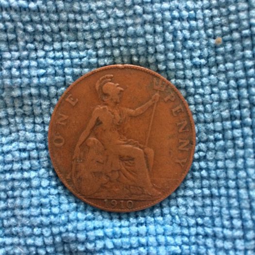 British 1 penny 1910