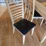 Kitchen table & 6 leather chairs Image 3