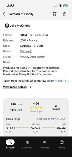 Kjngs of tomorrow Finally 12" vinyl