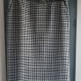 M&S gingham belted midi skirt with pockets Sz 12 Image 2