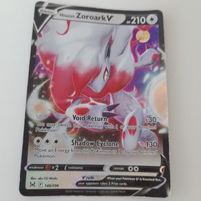 Pokemon card Hisuian Zoroark V