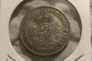 British Florin 1943 (50% Silver)