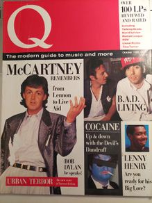 Q Magazine   1st Issue (#1 1986) -  Paul McCartney Cover.