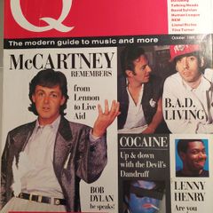 Q Magazine   1st Issue (#1 1986) -  Paul McCartney Cover.