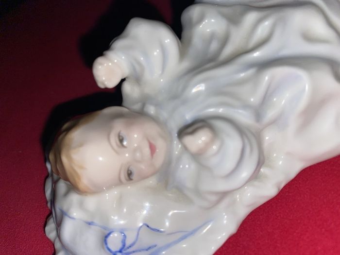 Baby Royal Doulton New Baby Porcelain Hand painted