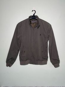 French Connection Mens Dark Green Harrington Jacket Size Medium