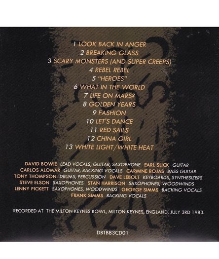Bowie Sound of Gold 10 Disc Silver Edition