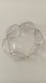 Clear-Beaded Bracelet