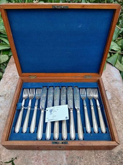 boxed vintage cutlery sets