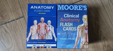 QuickStudy Anatomy Flash Cards (300 Cards, 14 Systems)