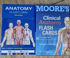 Anatomy Flash Card Bundle  Brand New  80 for Both