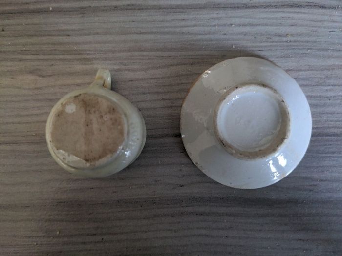 Tiny cup&saucer set