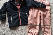 Kids Rain Trousers with braces &amp; Rain Jacket 2-4 years (98/104)