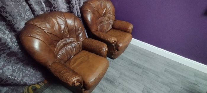 Leather Sofa 3+1+1