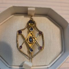 Antique 14ct Gold Masonic Pin