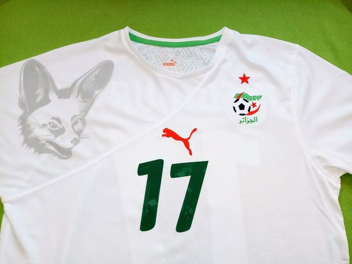 Rare 2010/2011 Algeria #Guedioura Puma Home Jersey Size M Adults