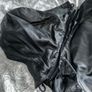 Black Faux Leather Jacket Image 10