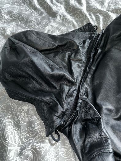 Black Faux Leather Jacket