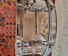 Pearl Mirror Chrome Steel Snare Drum 14 x 5