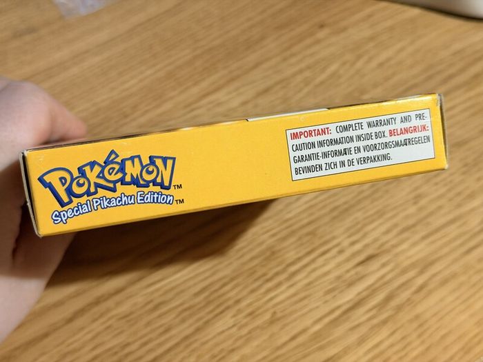 Pokemon Yellow for the Nintendo Game Boy - Complete in Box, New Battery