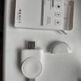 Last two Apple Watch iWatch series magnetic wireless charger white USB Free viewing Image 7