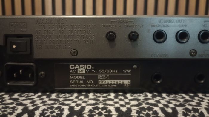 Casio RZ-1 Drum Machine