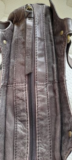 Genuine leather Next brown Handbag